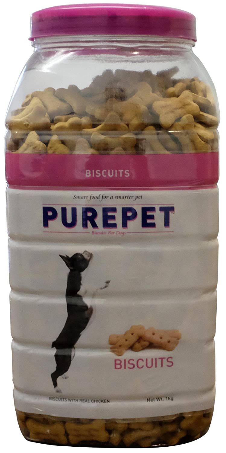 Purepet Biscuits Mutton Flavour Jar 800g (1 Packet)