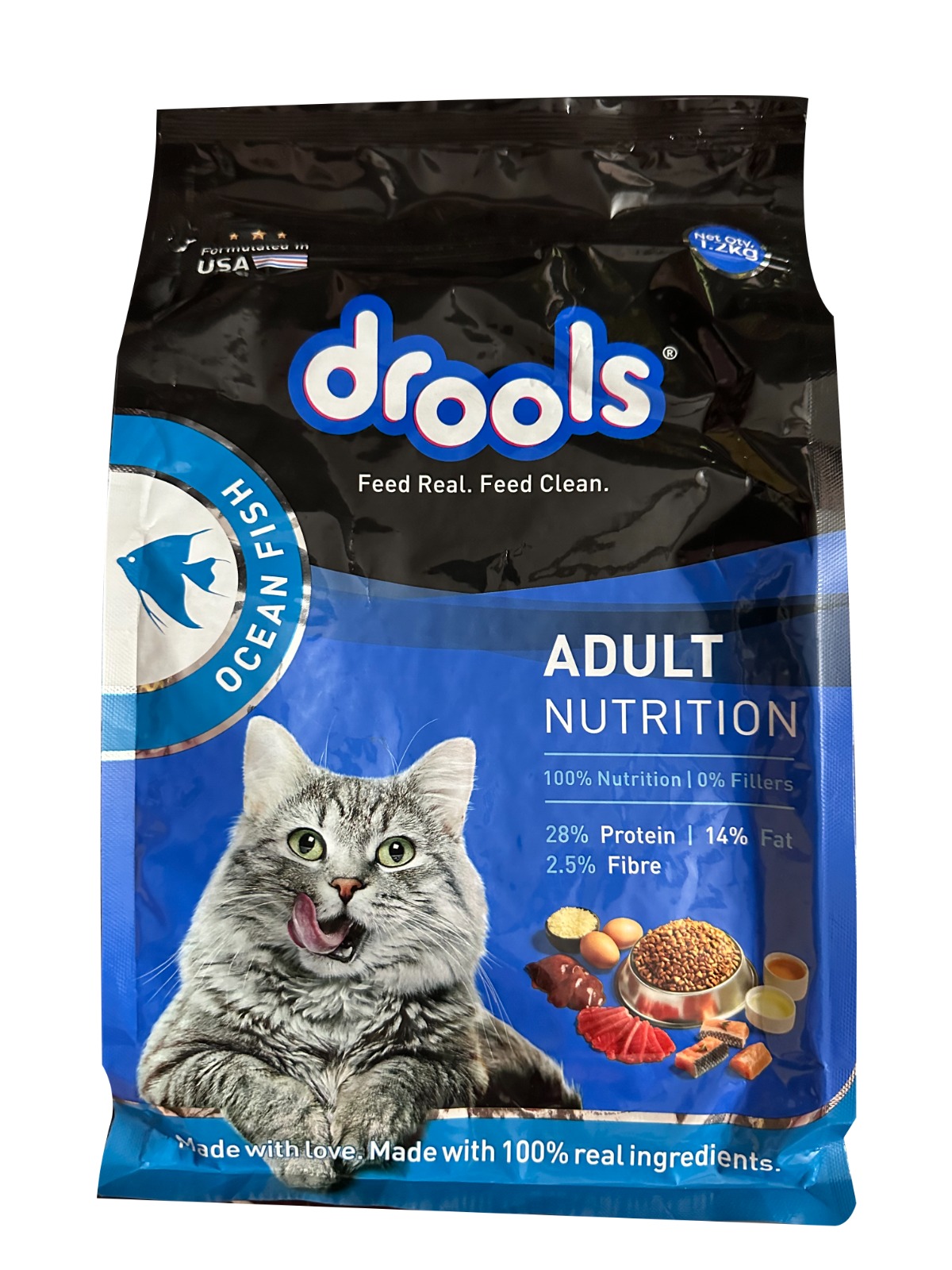 Drools Adult Ocean Fish 1.2kg 