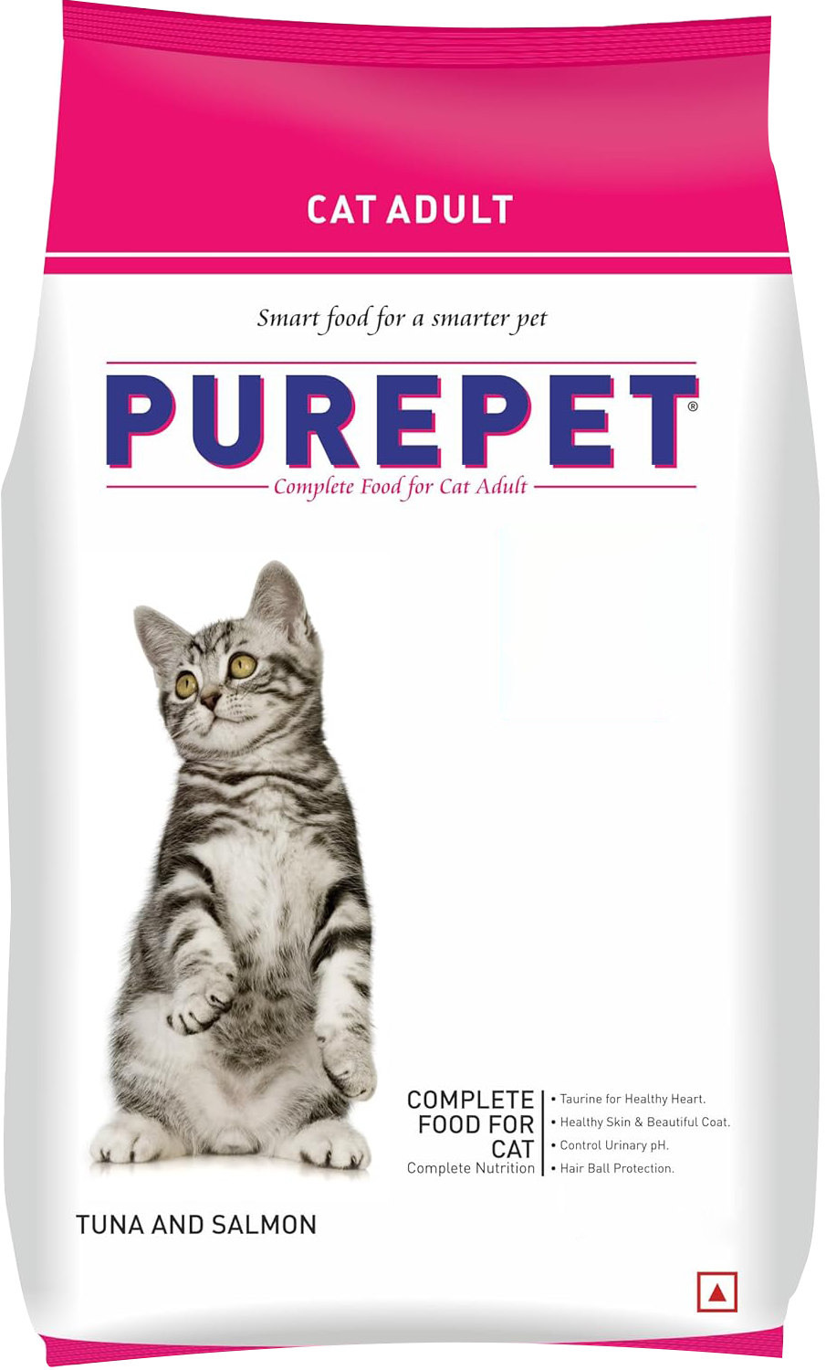 Purepet Cat Adult Tuna & Salmon 2.8kg. (1 Packet)