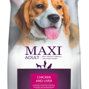 Maxi Adult Dry Dog Food Chicken and Liver Flavor 20 kg