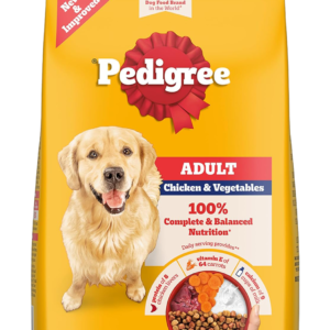 Pedigree Adult Dry Dog Food, Chicken & Vegetables, 1.2 kg