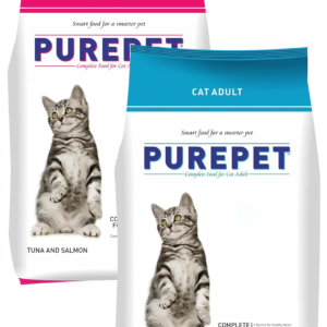 Purepet Ocean Fish and Tuna and Salmon Cat Adult 2.8KG (Pack of 2)