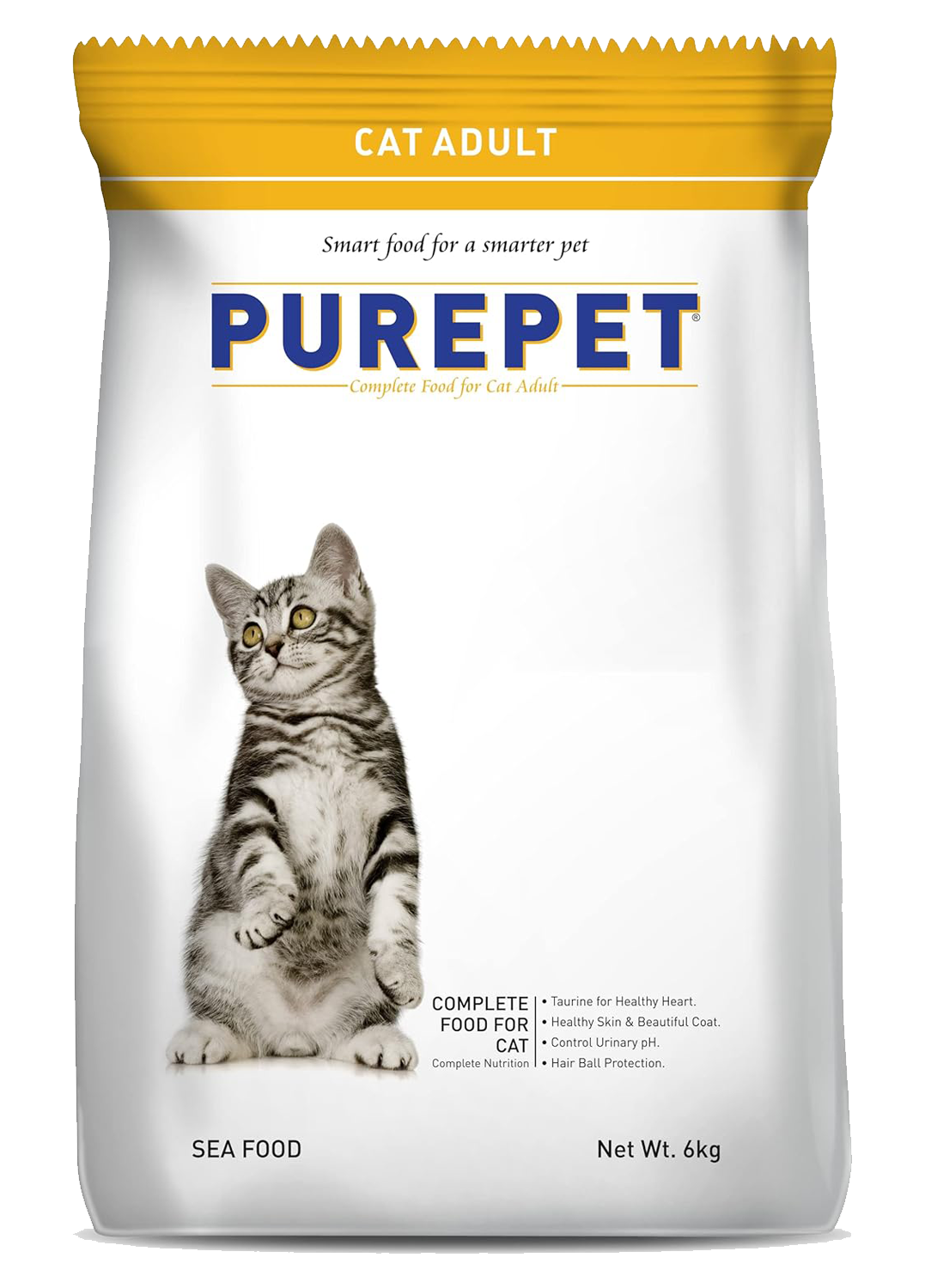 Purepet Seafood Cat Adult 6KG