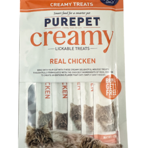 Purepet Creamy Real Chicken 75 gm ( Pack of 3)