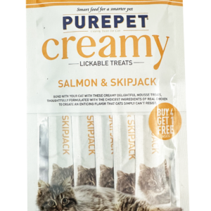 Purepet Creamy Salmon & Skipjack 75 gm (Pack of 3)
