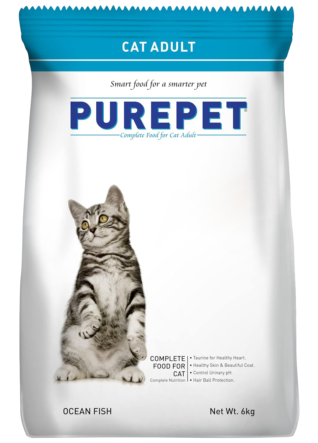 Purepet Ocean Fish Cat Adult 6KG