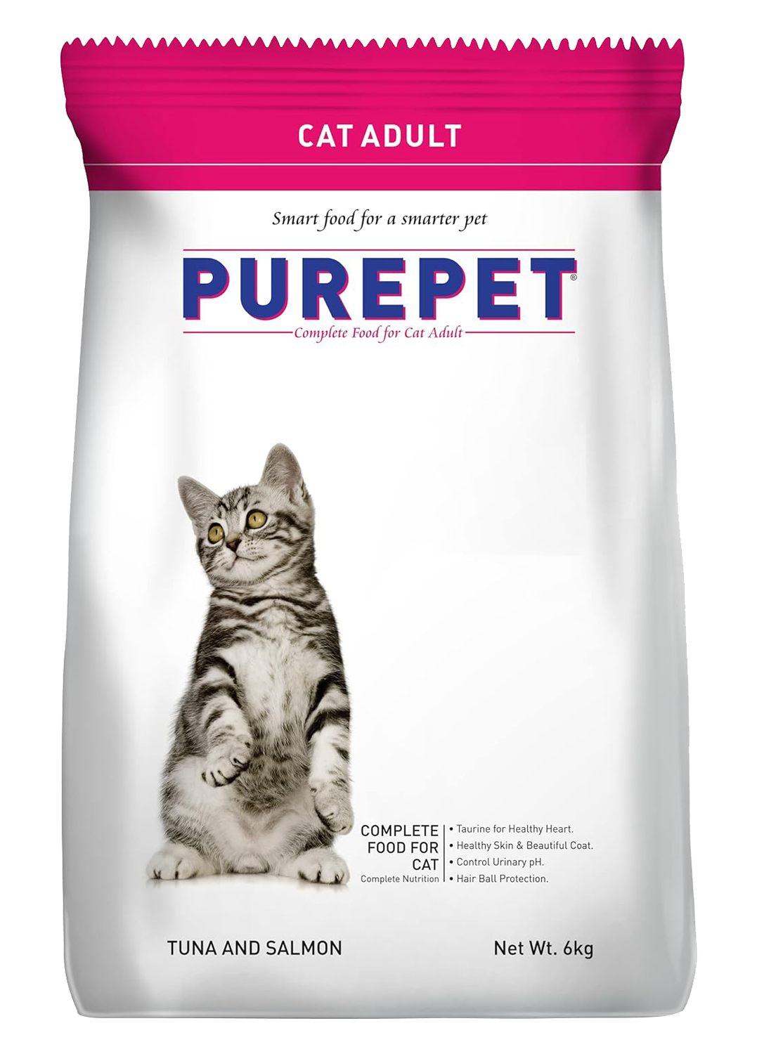 Purepet Tuna and Salmon Cat Adult 6KG