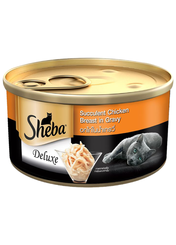 Sheba Deluxe Chicken & Breast  85 GM (Pack of 12)