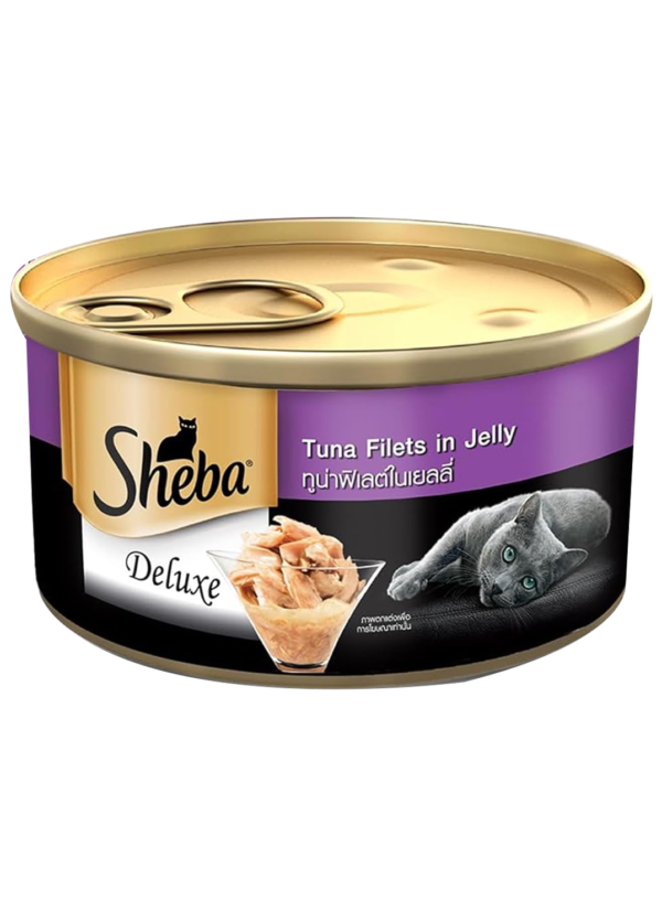 Sheba Deluxe Tuna 85 GM (Pack of 12)