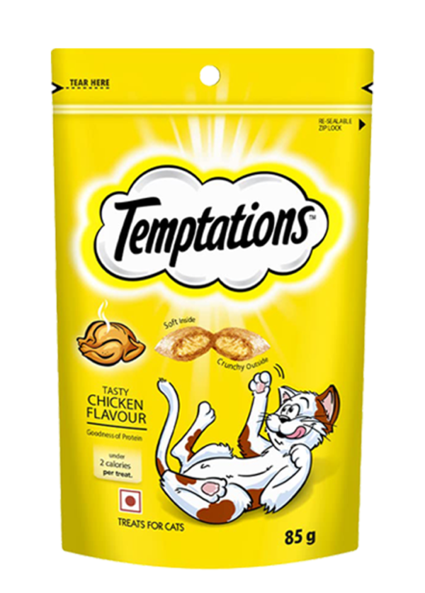 Temptation Cat Treat Tasty Chicken Flavor 85 GM