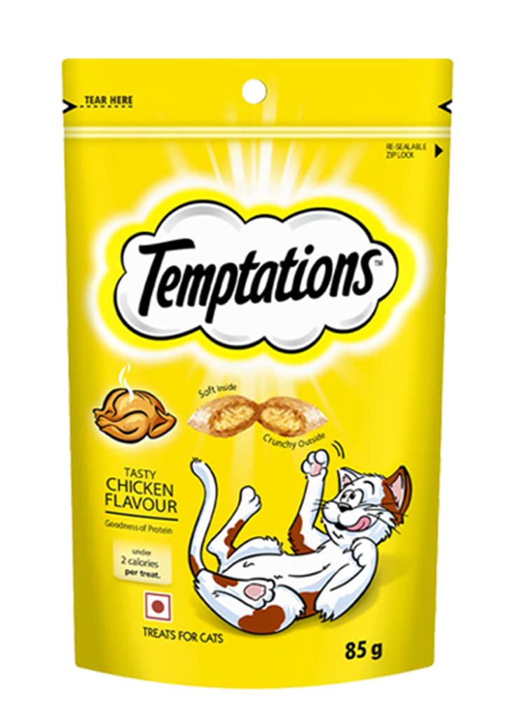 Temptation Cat Treat Tasty Chicken Flavor 85 GM