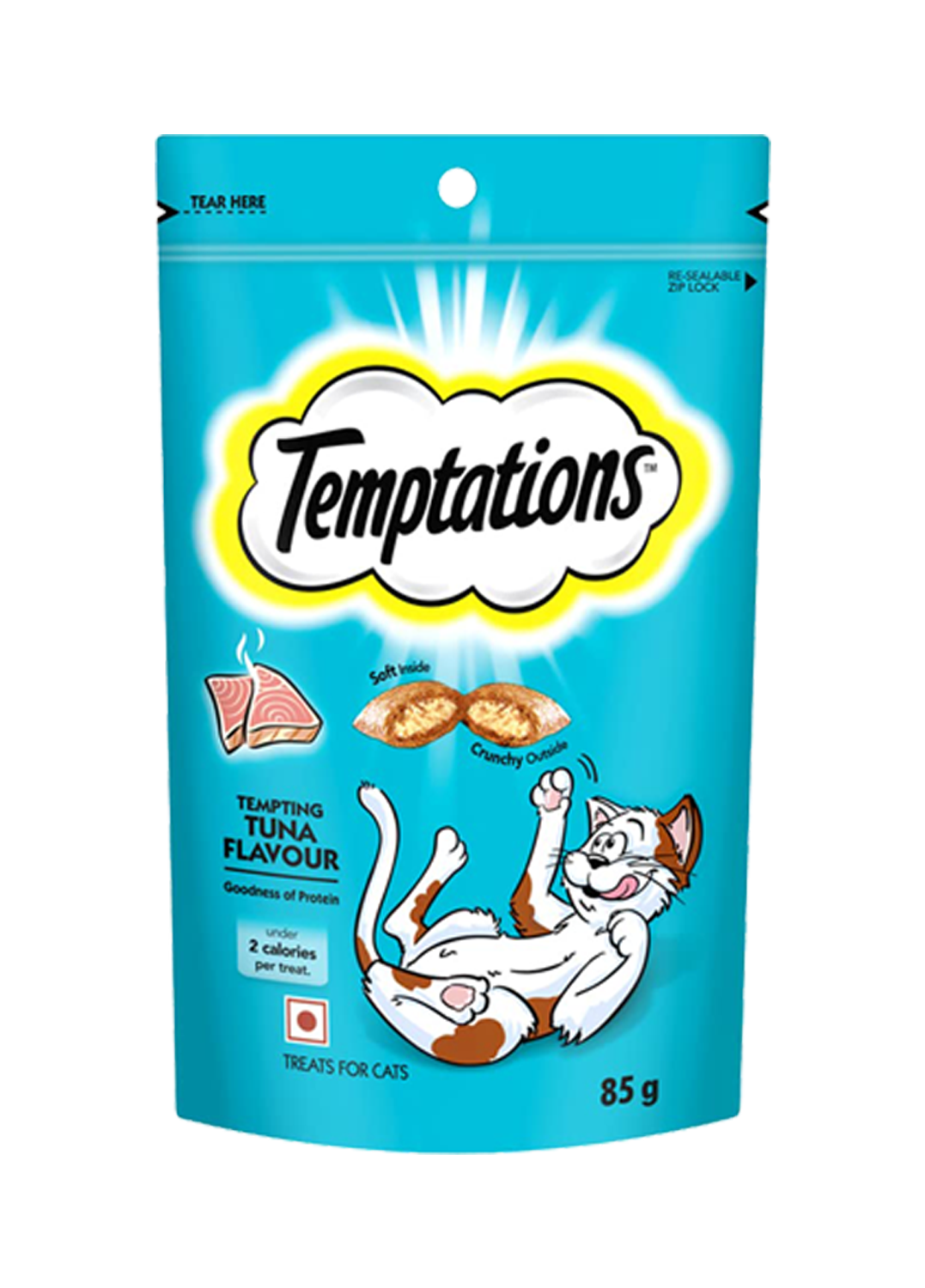 Temptation Cat Treat Tuna Flavor 85 gm
