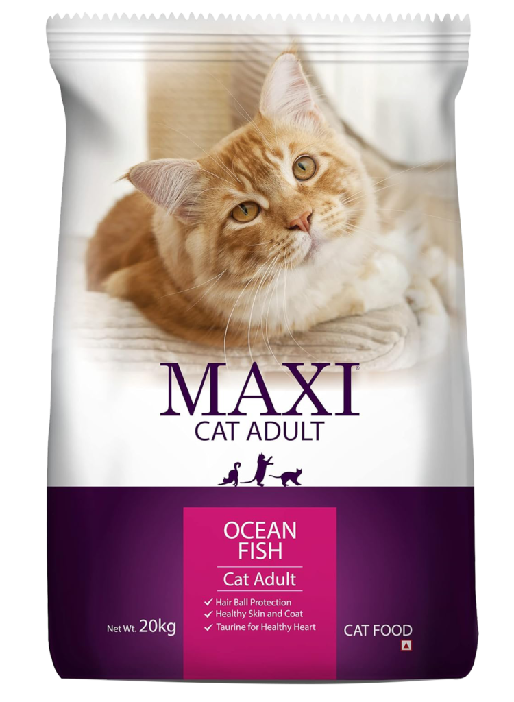 Maxi Adult Ocean Fish Adult Dry Cat Food 20kg