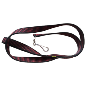Leash 1’Inch Red and Black