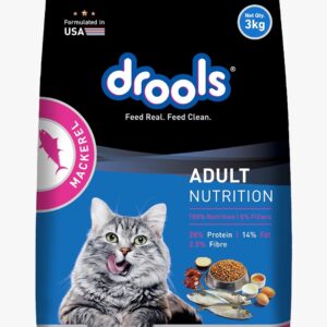 Drools Adult Cat Food Mackerel 3kg