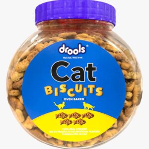Drools Cat Biscuit 400 GM Jar