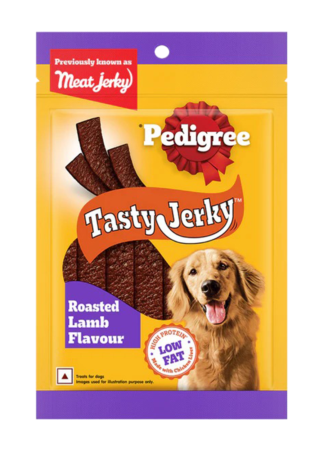 Pedigree Tasty Jerky Lamb Flavor 70gm (Pack of 5)
