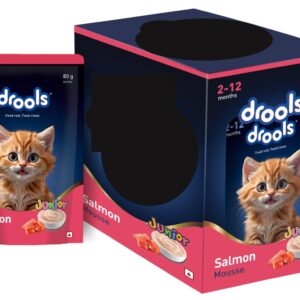 Drools Salmon Mousse Kitten 80gm (Pack of 5)