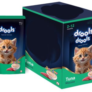 Drools Tuna Mousse Kitten 80gm (Pack of 5)