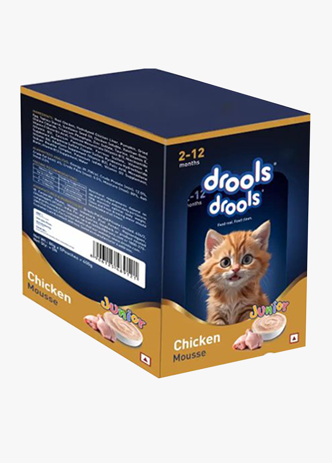 Drools Chicken Mousse Kitten 80gm (Pack of 5)